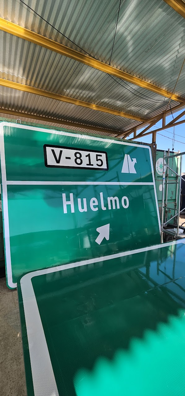Señalética direccional vial